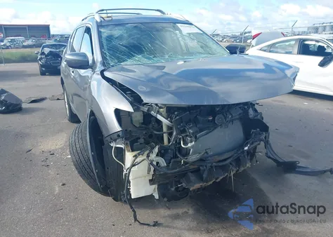 2016 Nissan Rogue Sv из США, поврежденный, VIN KNMAT2MV8GP666408